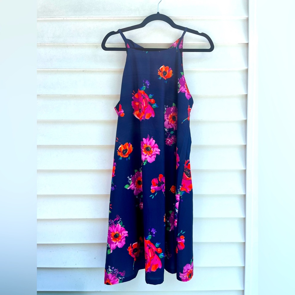 Floral dress, A Line